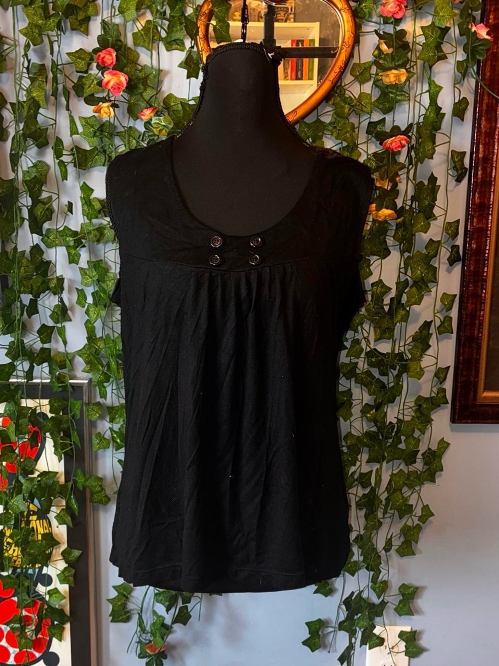 Notations Women's Black Blouse